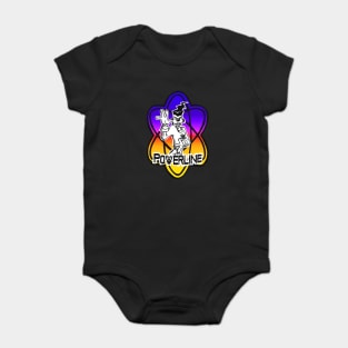 Powerline - Fan Art 90s Kid Illustration Baby Bodysuit